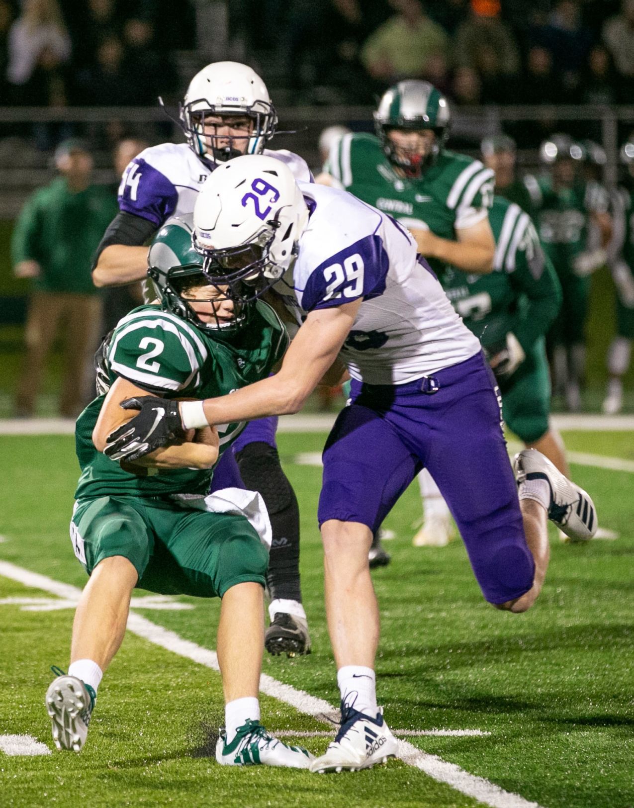 Laurel steamrolls Central